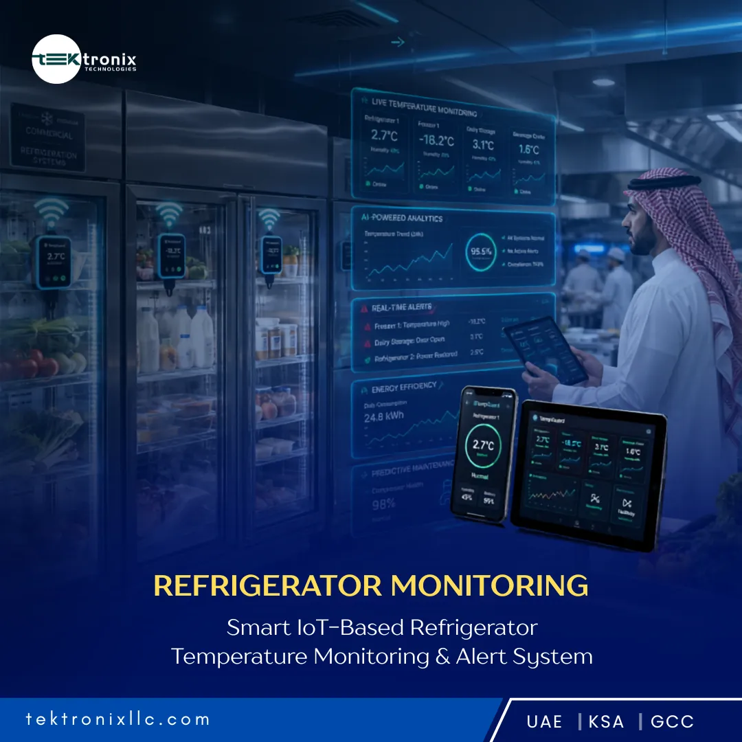 Smart Refrigerator Monitoring Powered by IoT in Oman & GCC