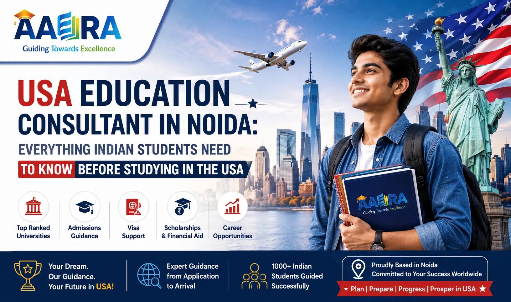 USA Education Consultant in Noida: Everything Indian Students Need to Know Before Studying in the USA