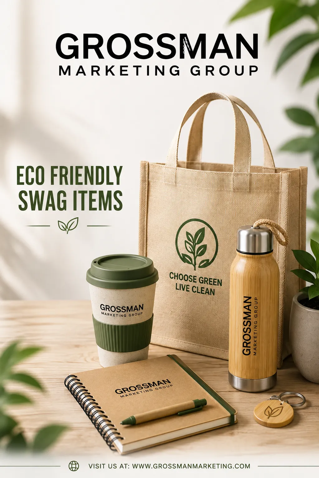Eco Friendly Swag Items: The Perfect Blend of Sustainability and Brand Promotion