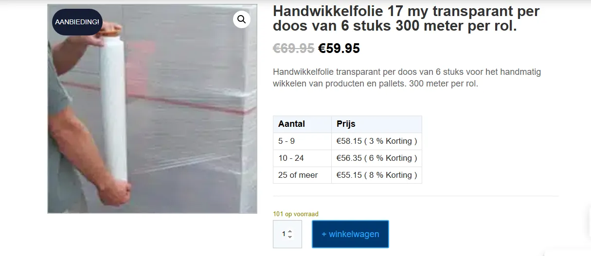 Ladingbeveiliging Verbeteren met Machinewikkelfolie