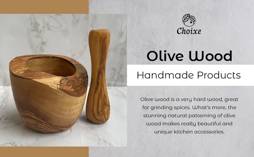 Why Every Home Needs an Olive Wood Mortar and Pestle Set
