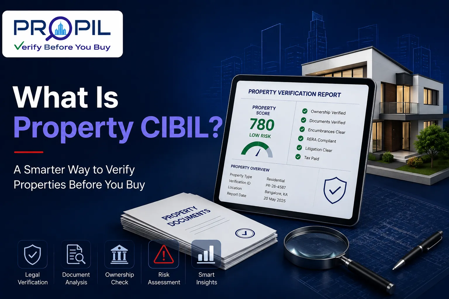 What is Property CIBIL? A Smarter Way to Verify Properties Before You Buy