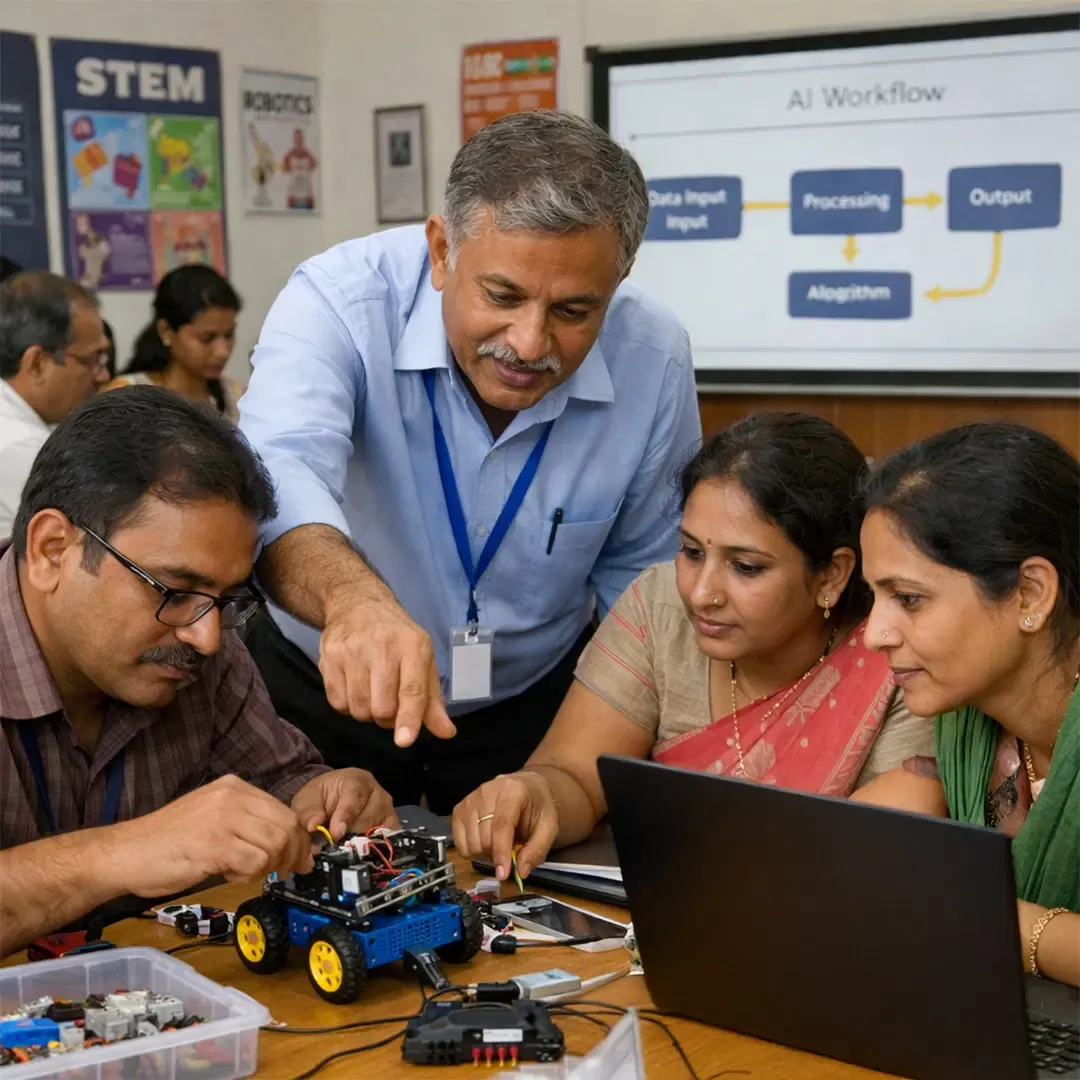 How Can Teachers Learn Coding and Robotics Effectively?