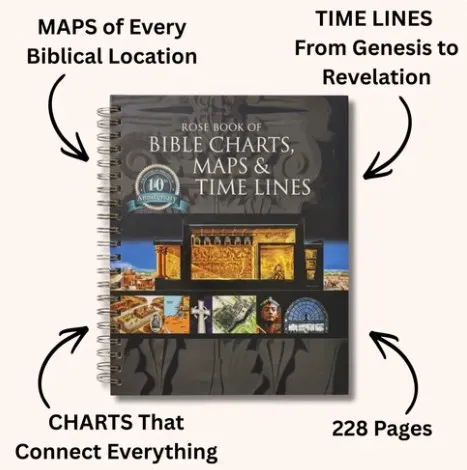 Book of Bible Charts, Maps, and Timelines