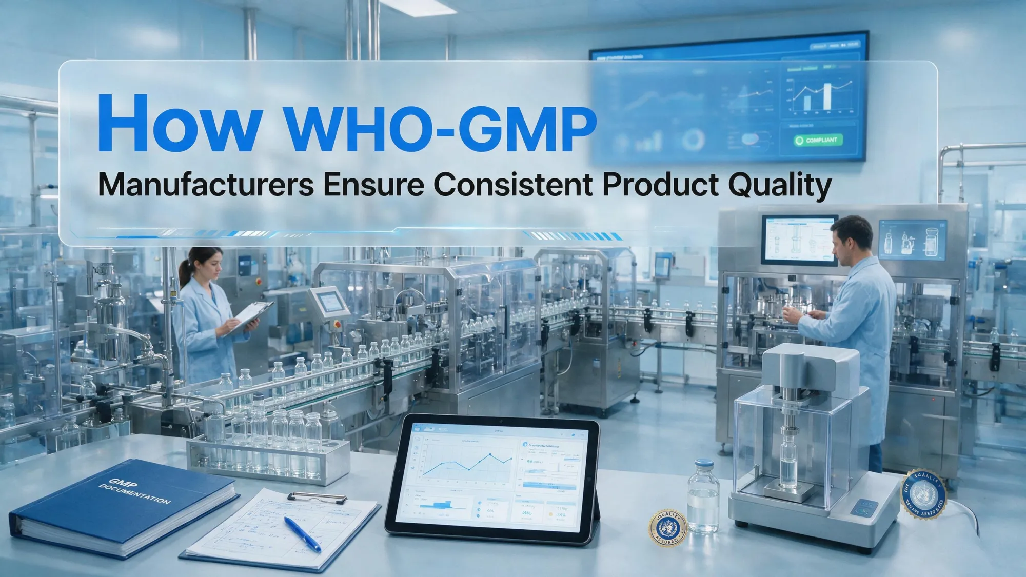 How WHO-GMP Manufacturers Ensure Consistent Product Quality?