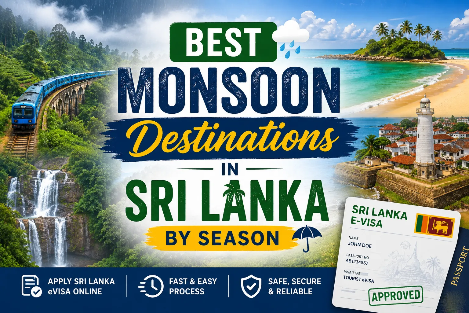 Best Monsoon Destinations in Sri Lanka by Season