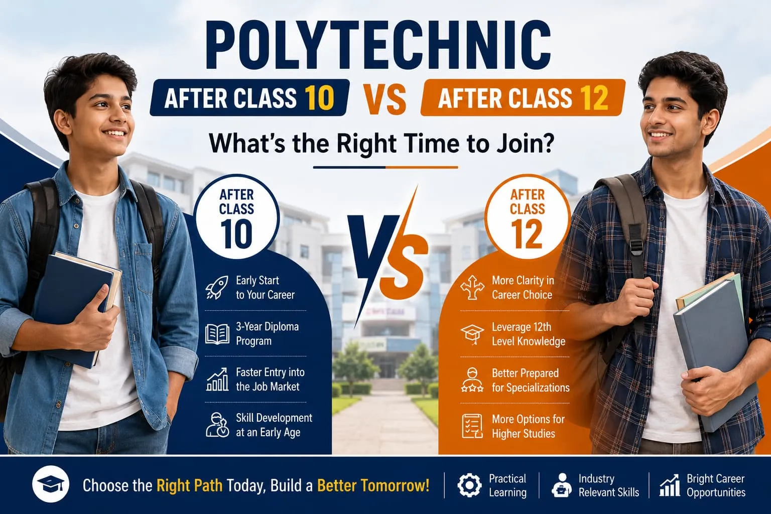 Polytechnic After Class 10 vs Class 12: What’s the Right Time to Join?
