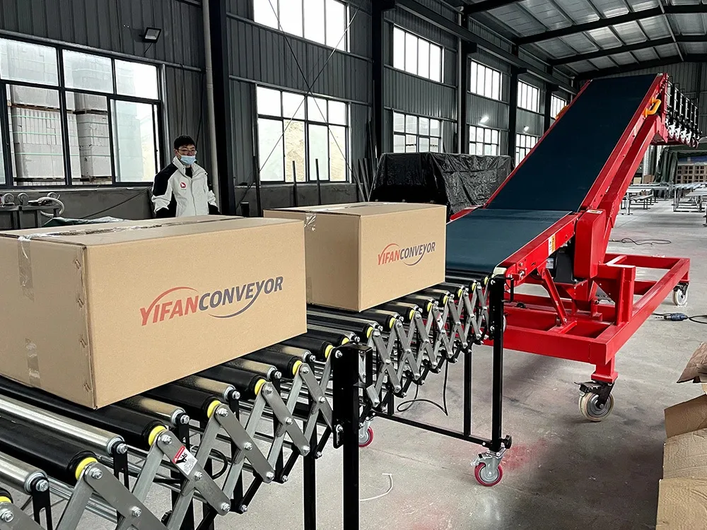 YiFan Conveyor Truck Loading Conveyor: The Secret to Faster Turnaround Times in Logistics