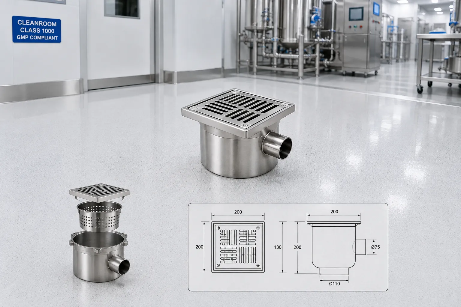 Sterile vs Non-Sterile Floor Drain Traps: What's the Real Difference?