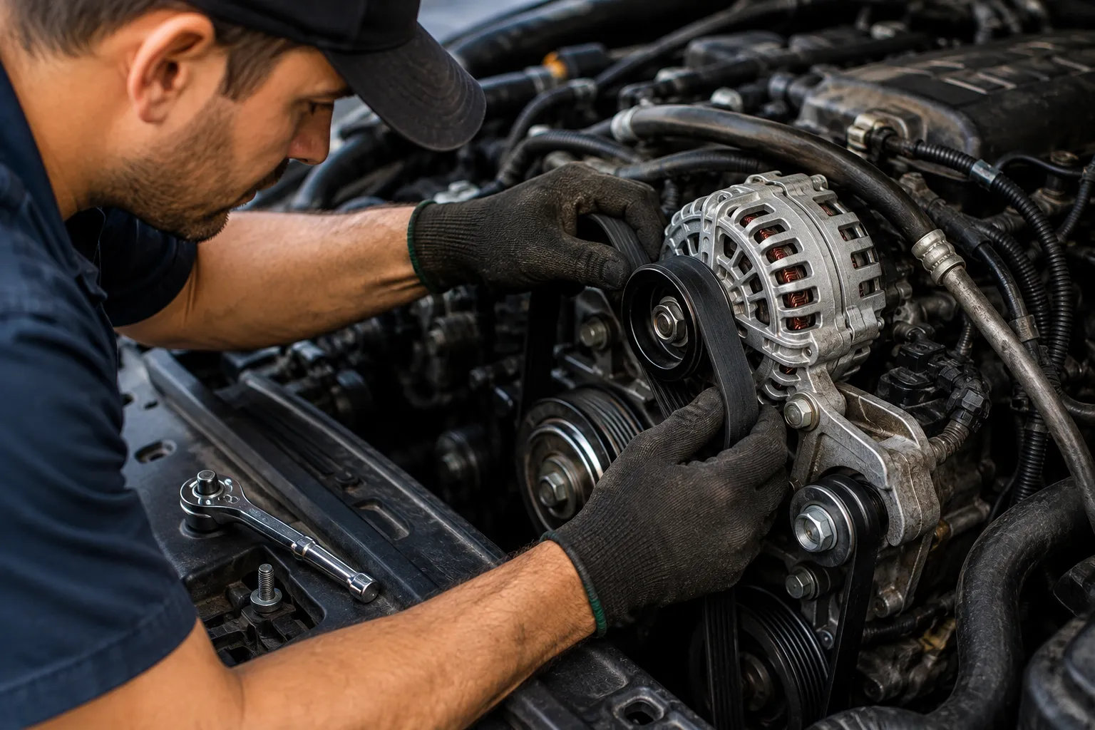 Alternator Belt Replacement Guide: Common Causes of Belt Failure