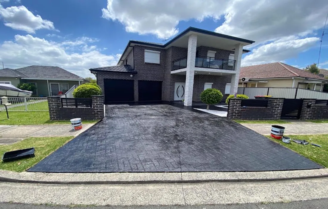 Repair Cracked Concrete and Restore Pebblecrete Surfaces