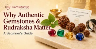 Why Authentic Gemstones and Rudraksha Matter: A Beginner's Guide