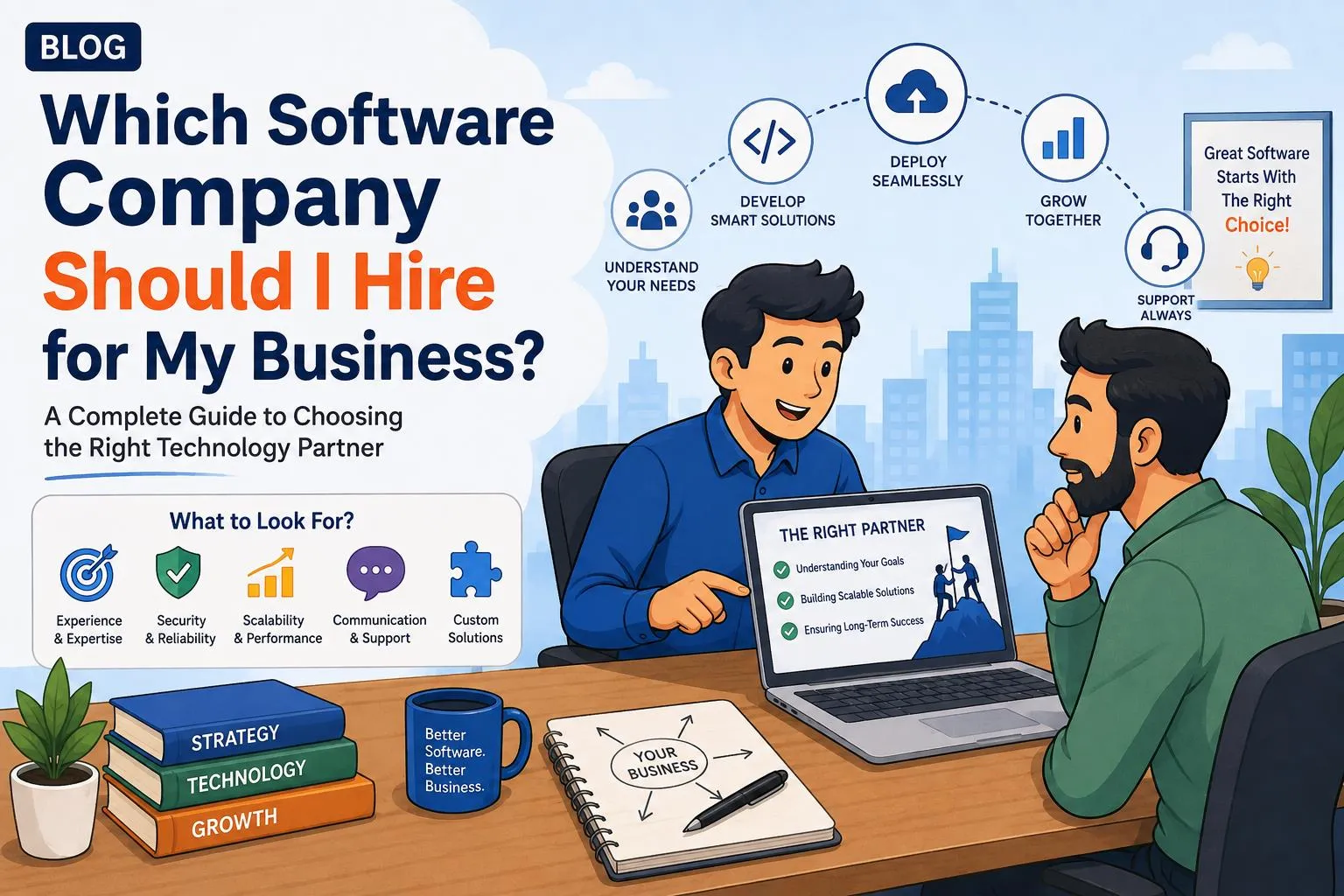 Which Software Company Should I Hire for My Business? Here's How to Make the Right Choice