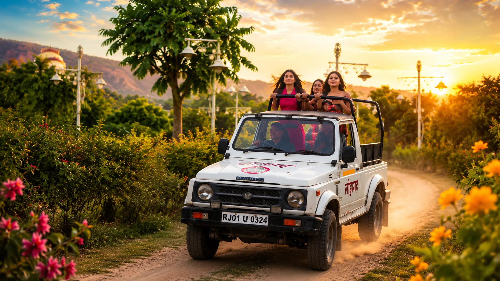 How Does Lohagarh Fort Resort Create a Relaxed Holiday for Three Generations of a Family?