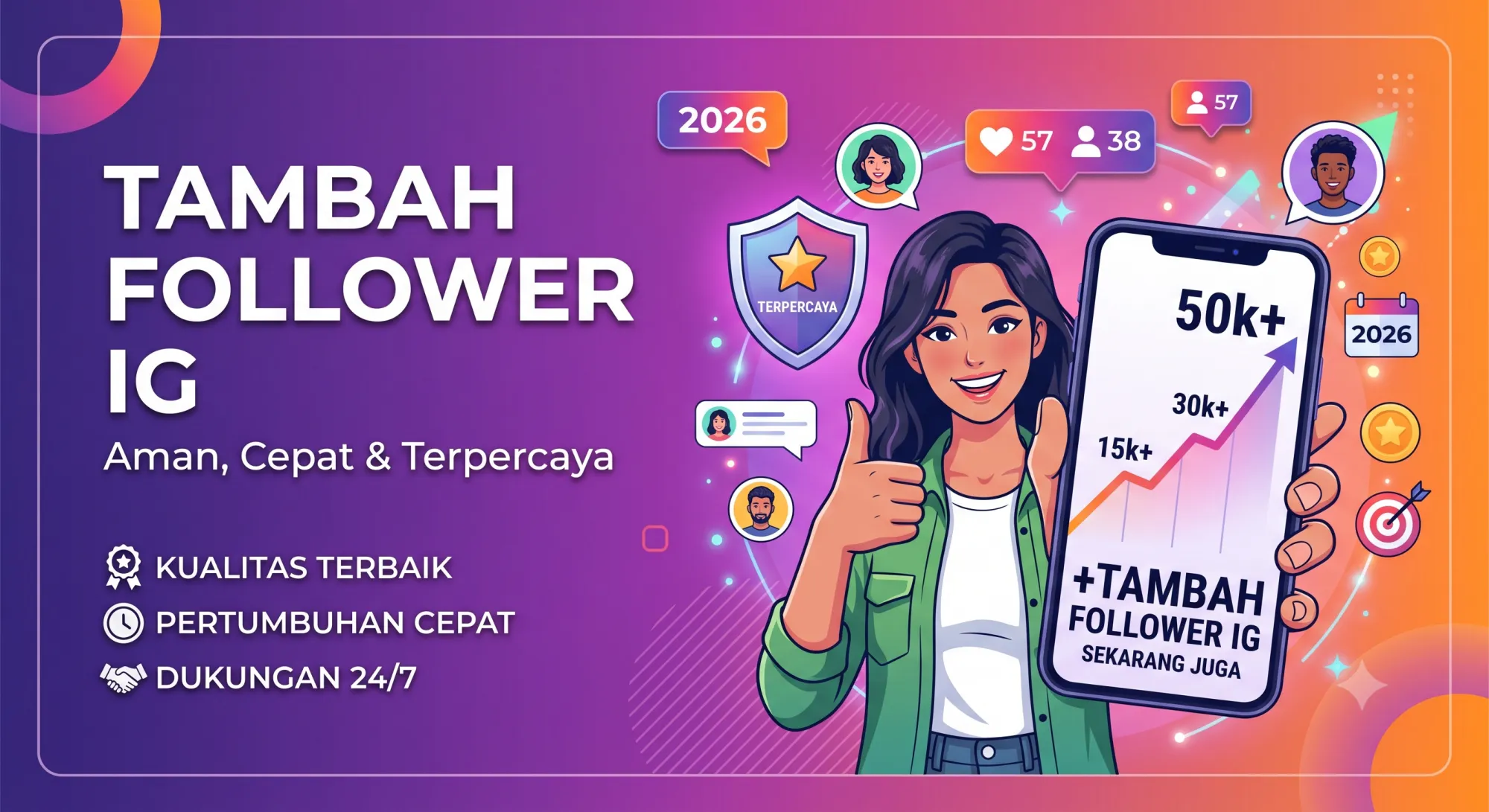 Tambah Follower IG dengan Aman: Strategi Terbaik untuk Pertumbuhan Organik di 2026