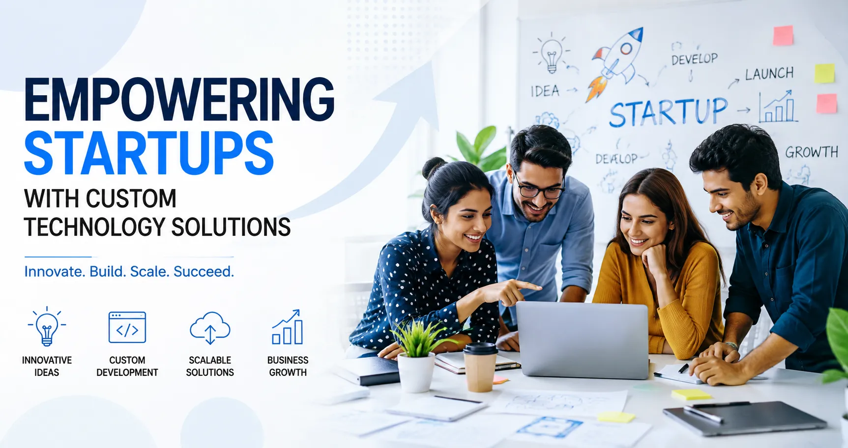 Empowering Startups with Custom Technology Solutions