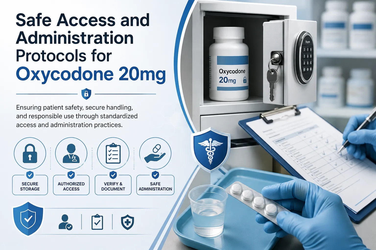 Safe Access and Administration Protocols for Oxycodone 20mg