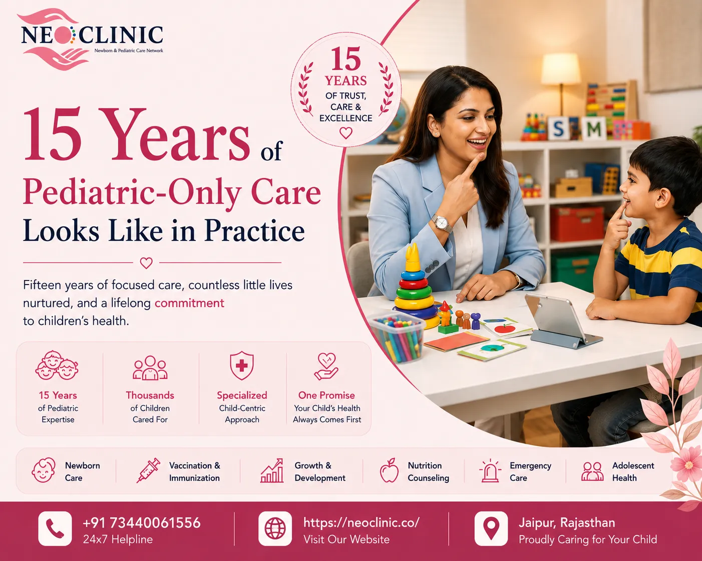 What 15 Years of Pediatric-Only Care Looks Like in Practice