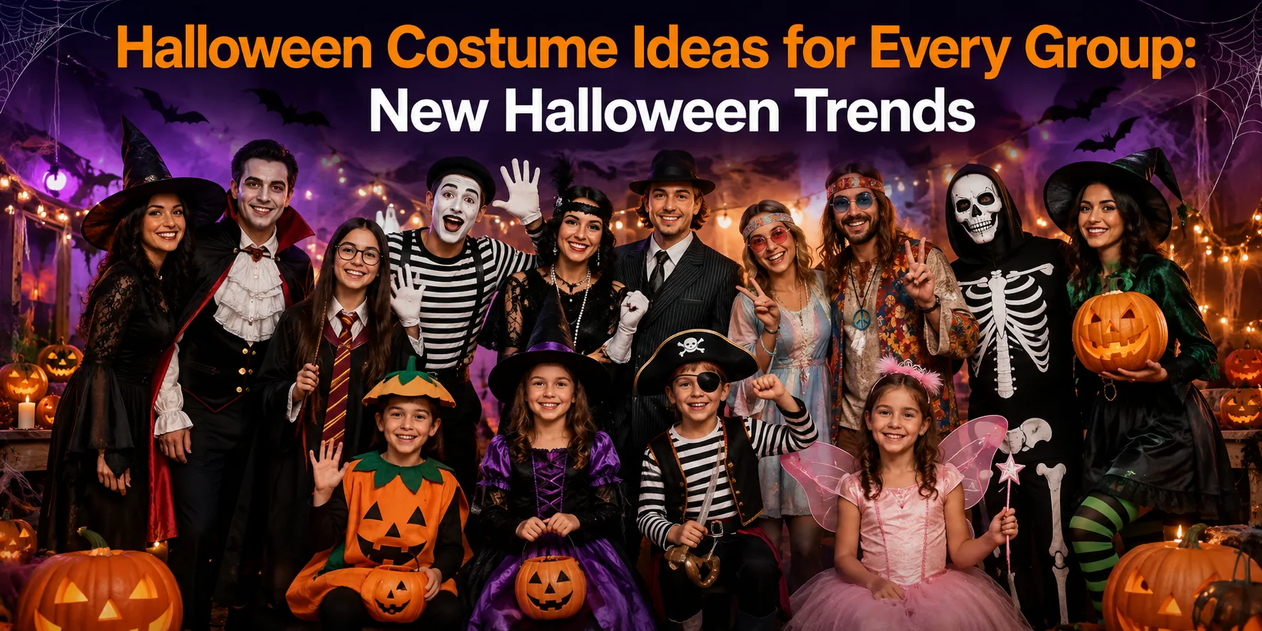 Halloween Costume Ideas for Every Group: New Halloween Trends