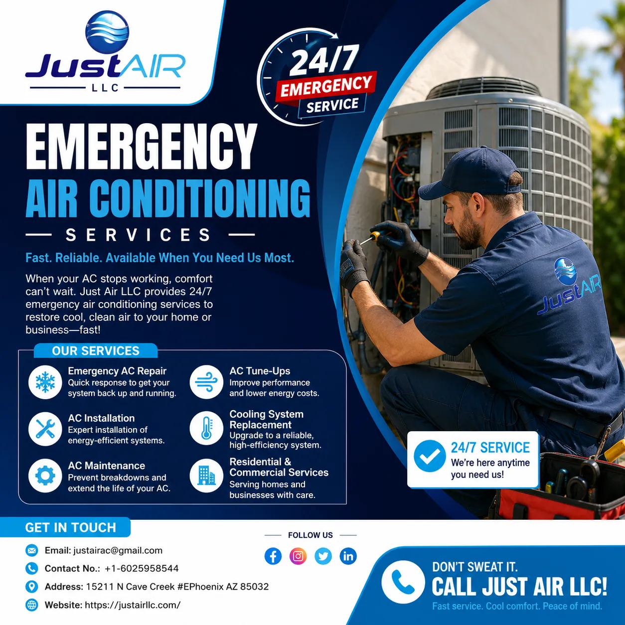 7 Reasons Your AC Stops Working at Night and When to Call Emergency Service