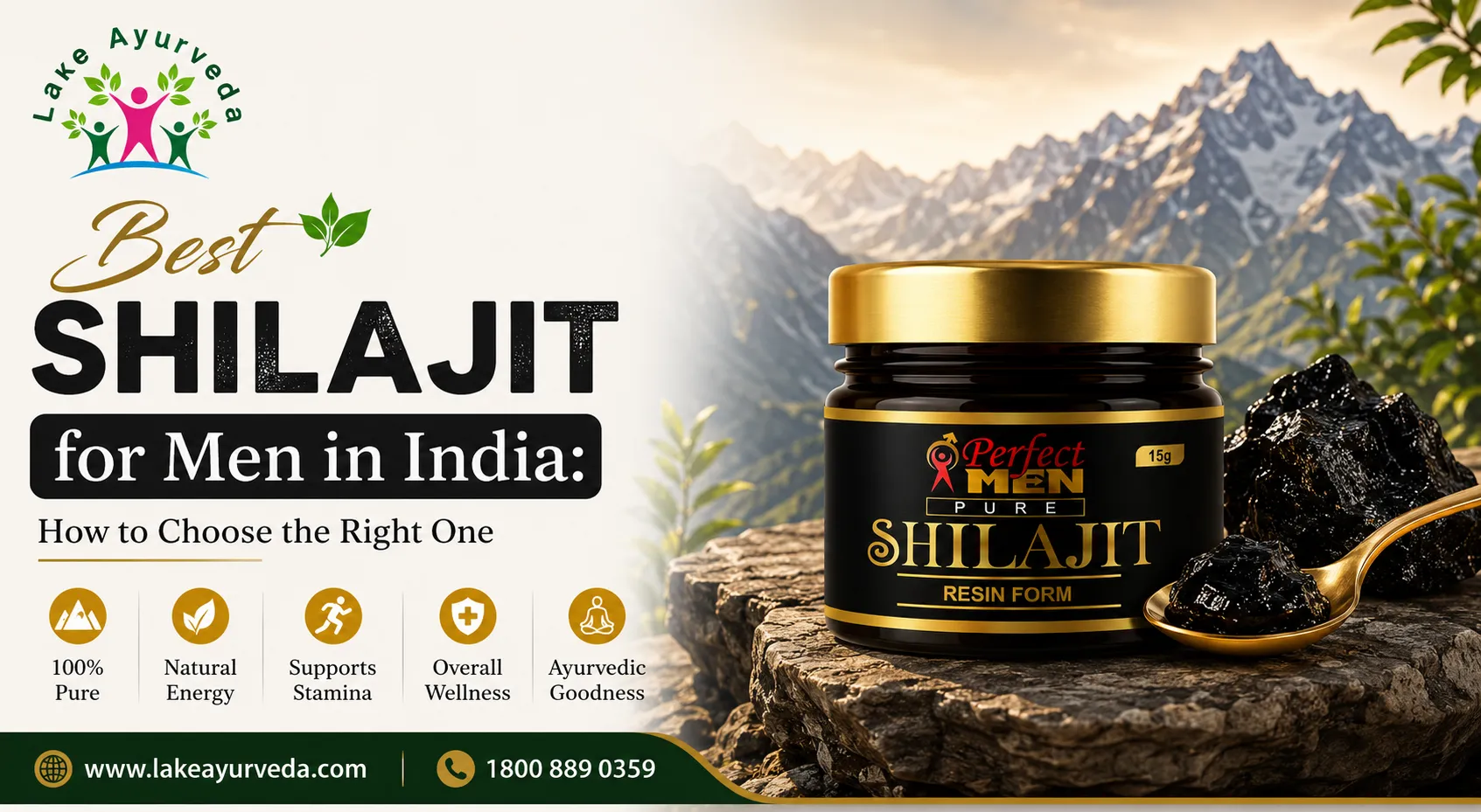 Best Shilajit for Men in India: How to Choose the Right One