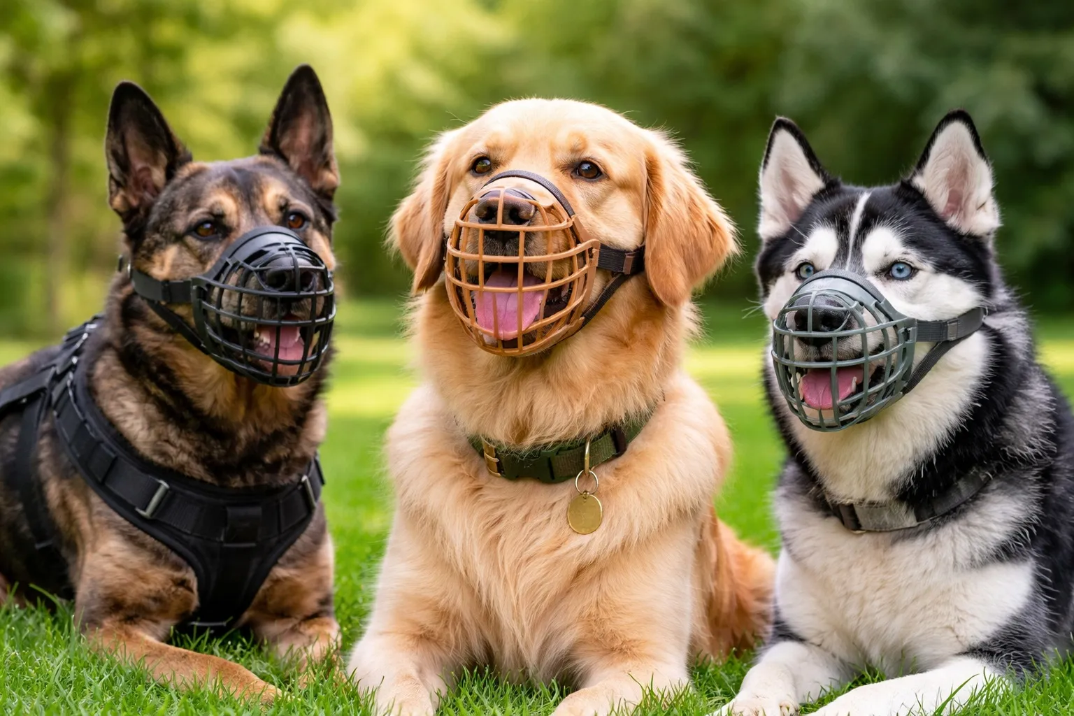 Essential Training Gear for Strong Dogs: Tactical Dog Harness and Leather Dog Muzzle Guide