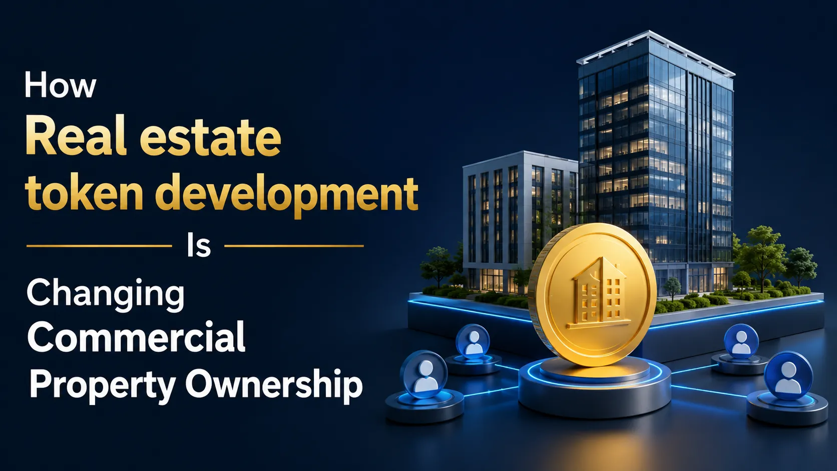 How Real estate token development Is Changing Commercial Property Ownership