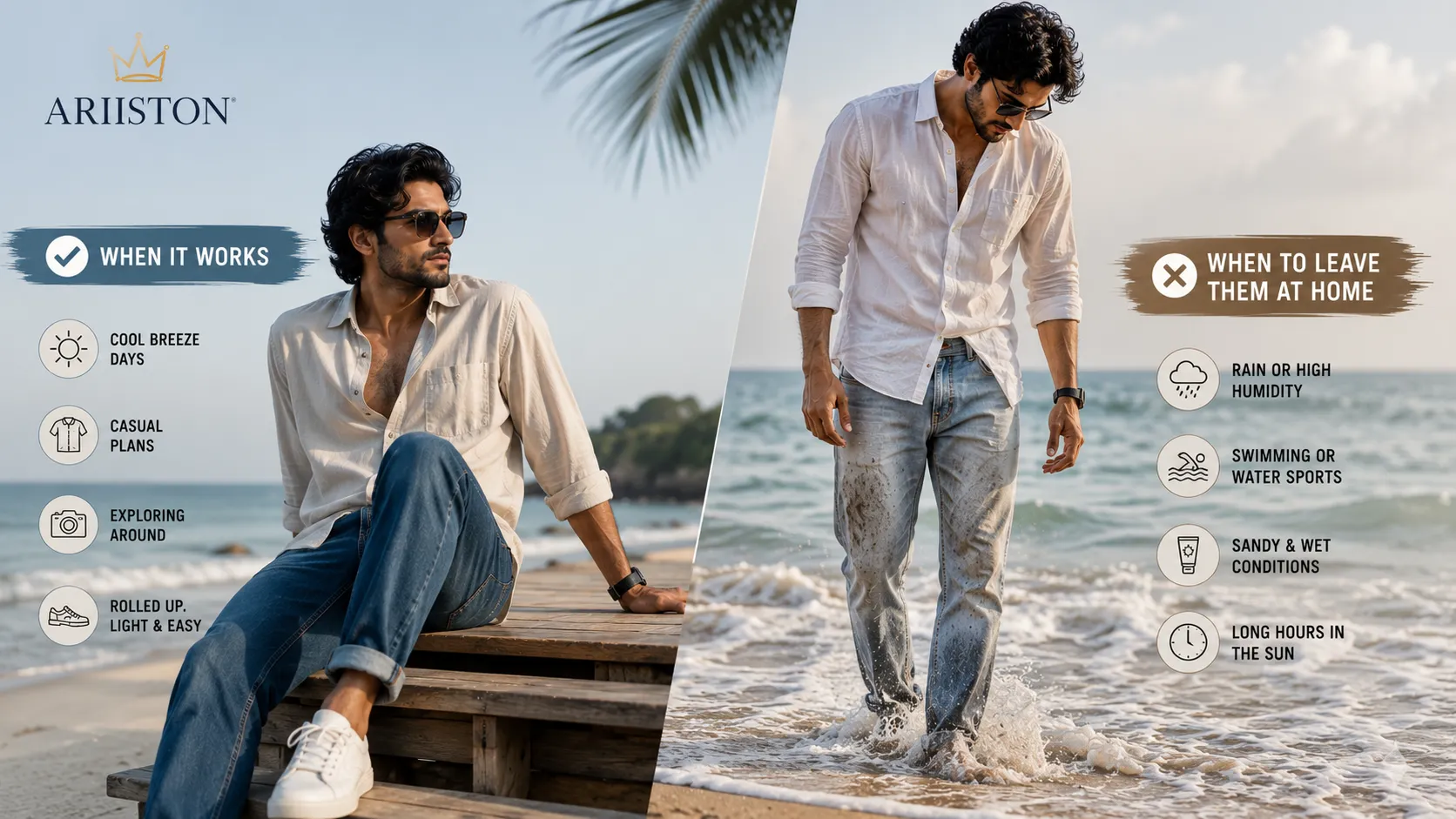 First Date Outfit — The Case for Wearing Jeans and Nothing Else