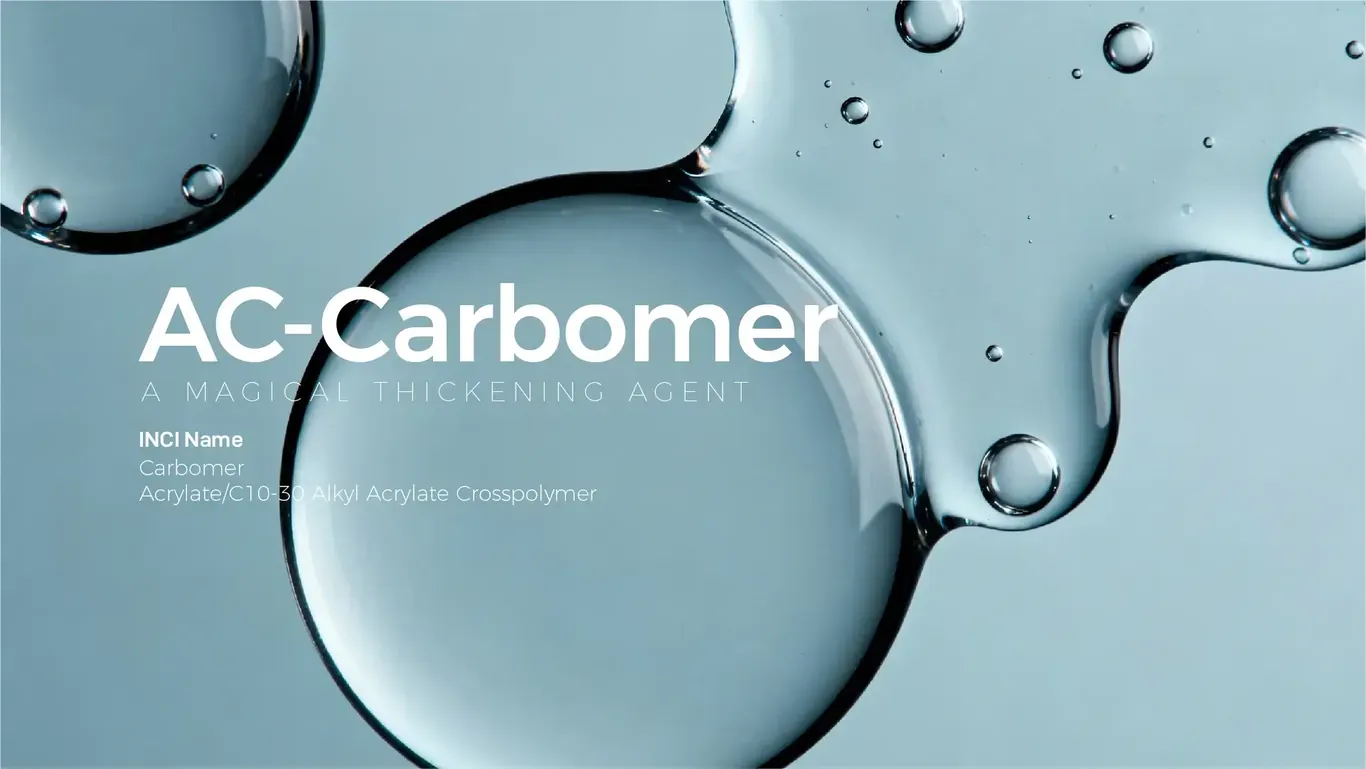 Carbomer for Creams and Lotions: Enhancing Stability, Texture, and Performance