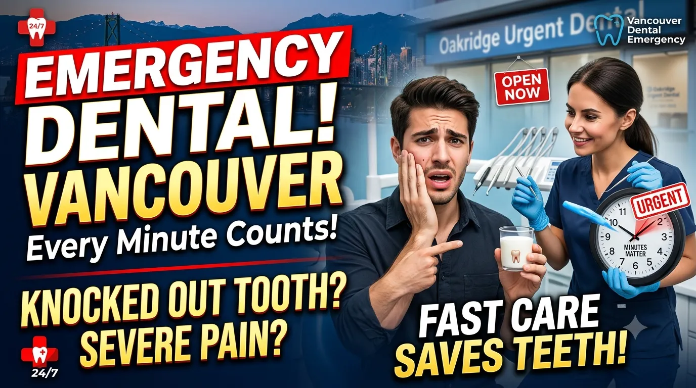 Emergency Dental Care in Vancouver: What to Do When Every Minute Counts