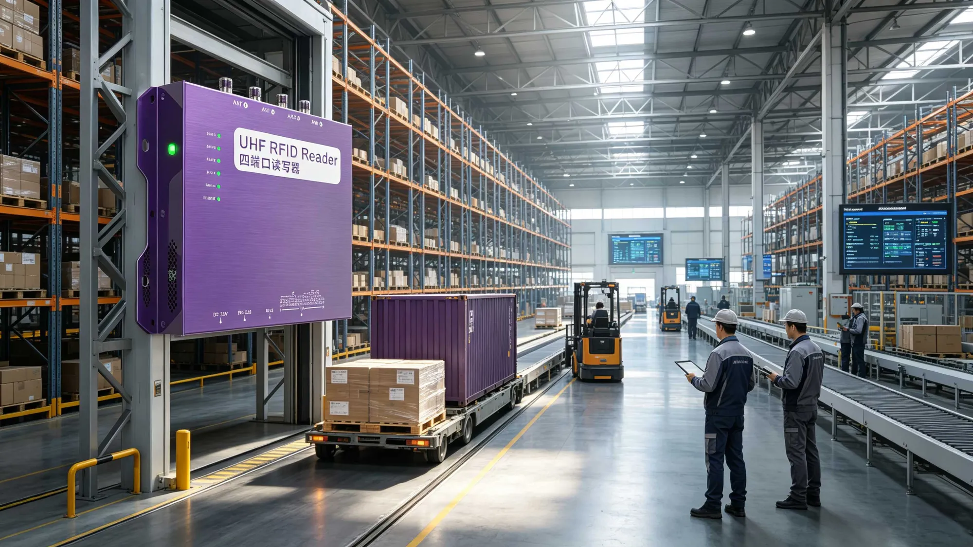 UHF Fixed RFID Reader: Engineering Reliable Identification Systems for Industrial Environments