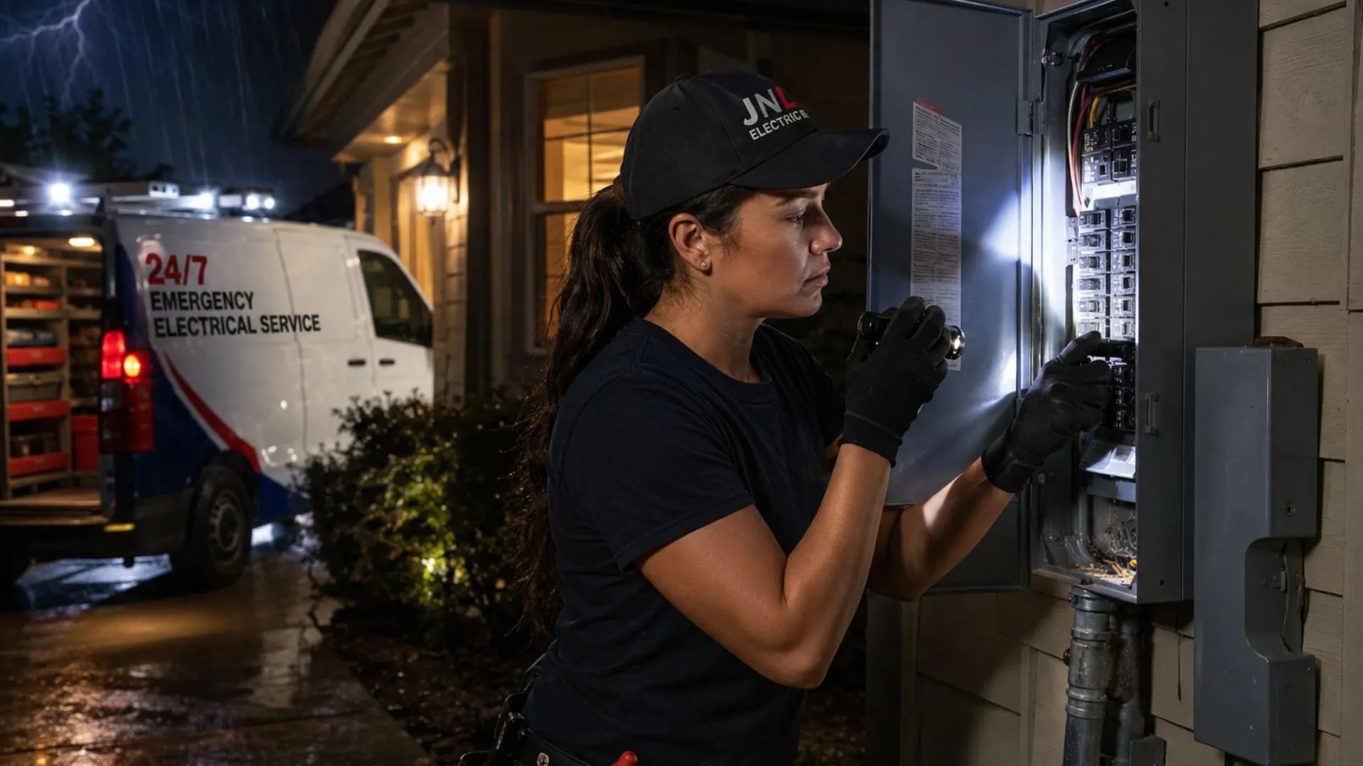 residential emergency power service in Houston