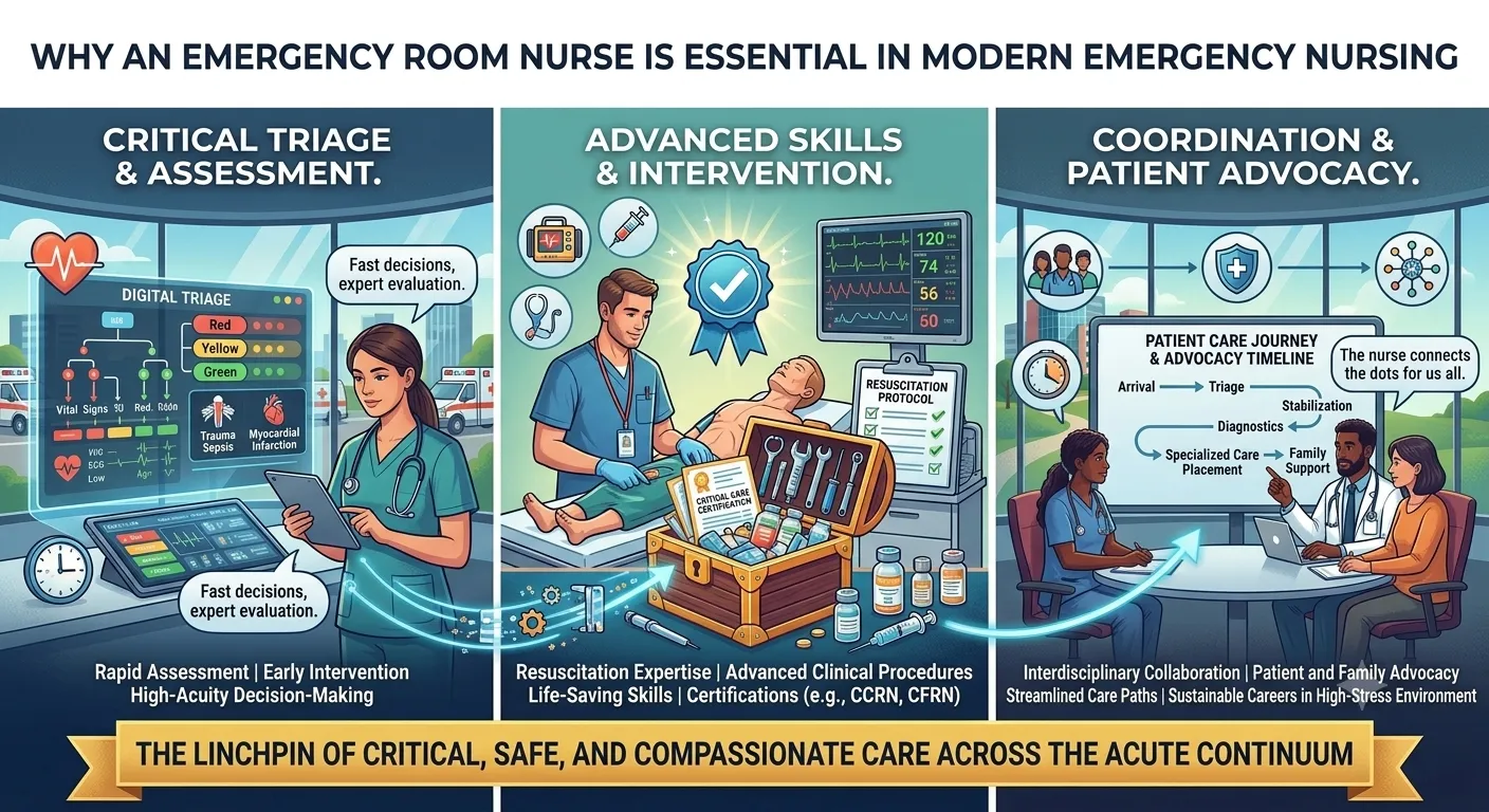 Why an Emergency Room Nurse Is Essential in Modern Emergency Nursing