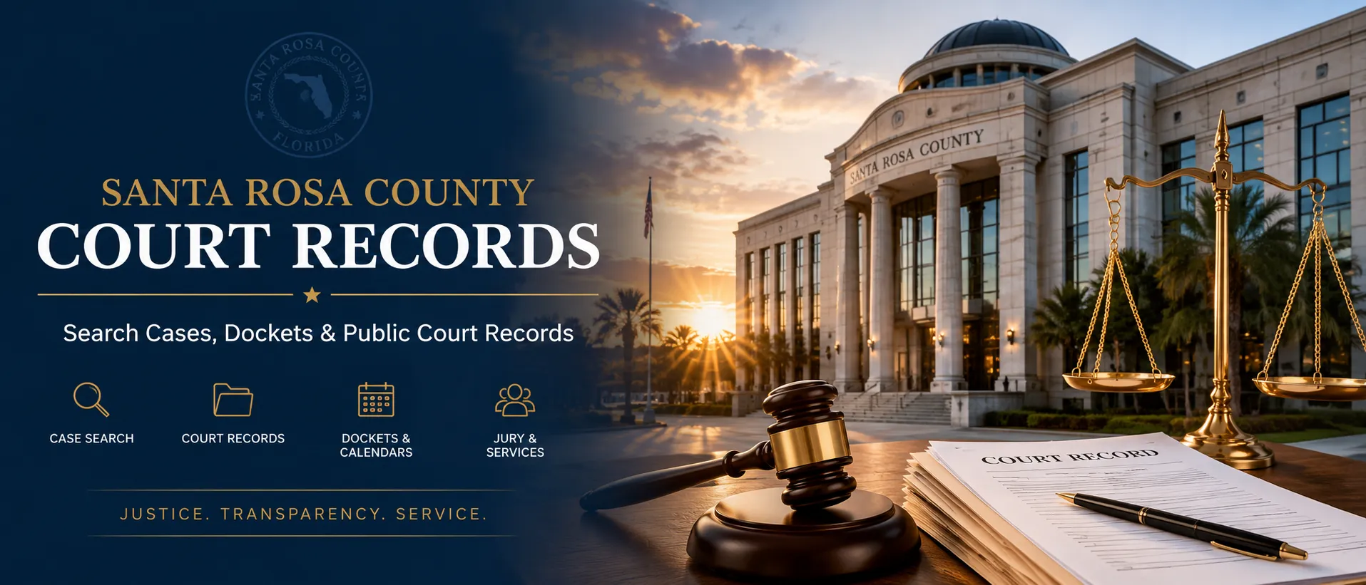 Which Santa Rosa County Services Help Case Research?