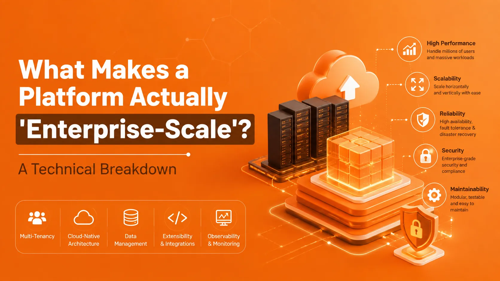What Makes a Platform Actually 'Enterprise-Scale'? A Technical Breakdown