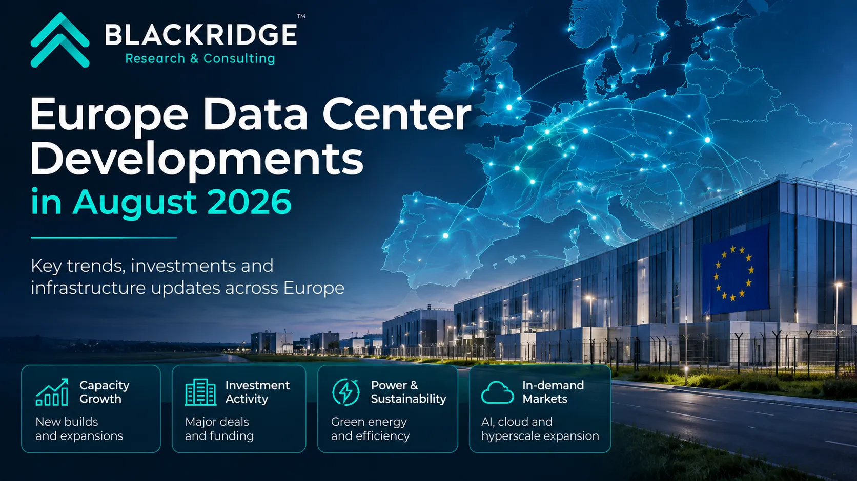 Europe Data Center Developments in August 2026