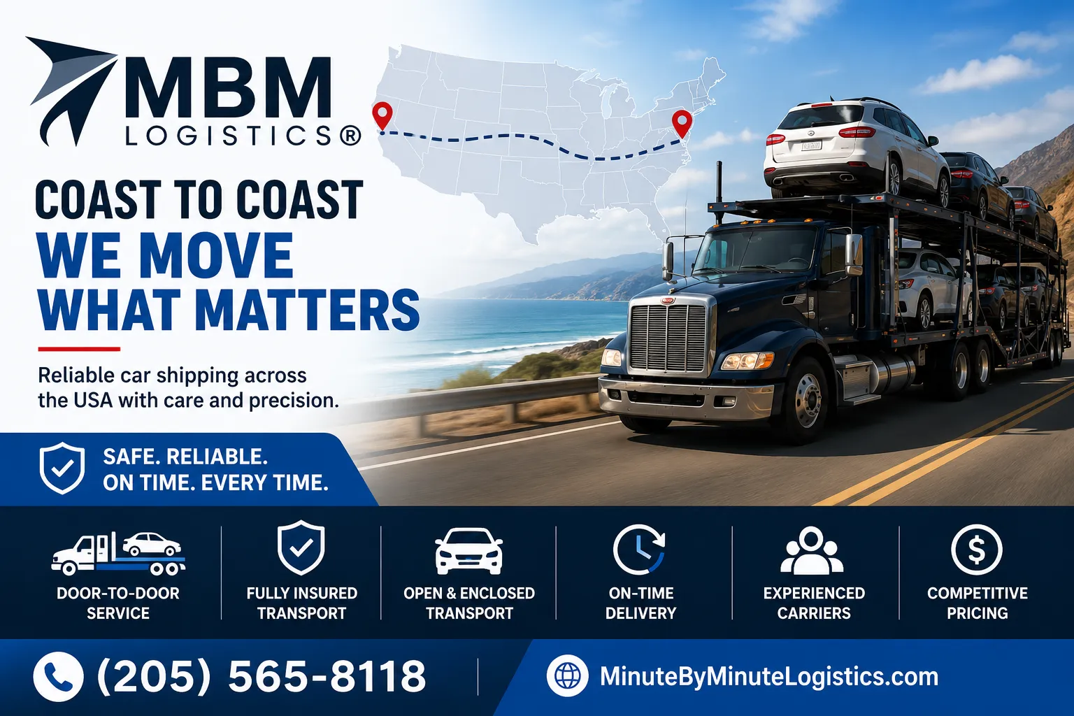 Best Car Shipping Company for Coast-to-Coast Transport