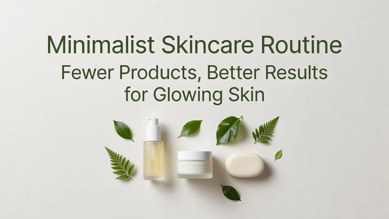Minimalist Skincare Routine: Fewer Products, Better Results for Glowing Skin