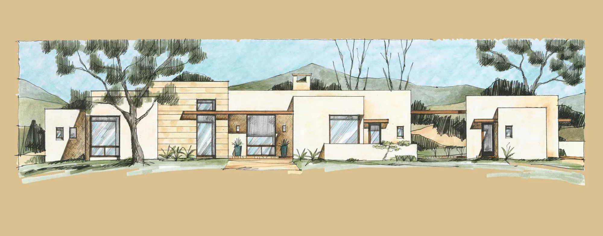 Is Monterey Style Architecture Suitable for Hillside Luxury Homes?