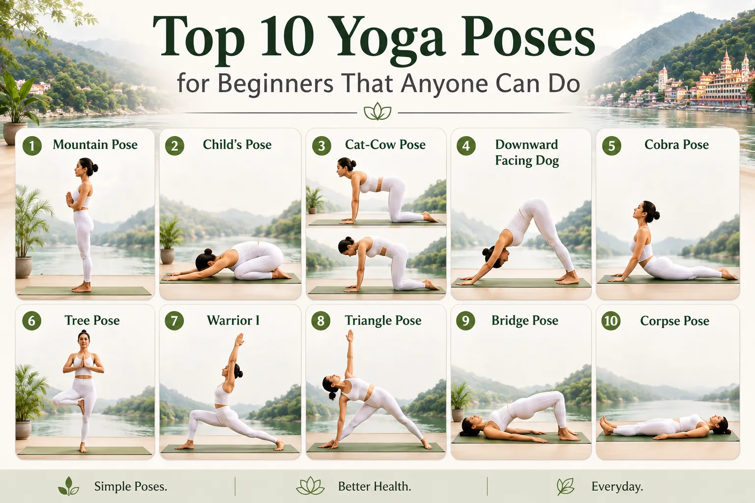 Top 10 Yoga Poses for Beginners That Anyone Can Do