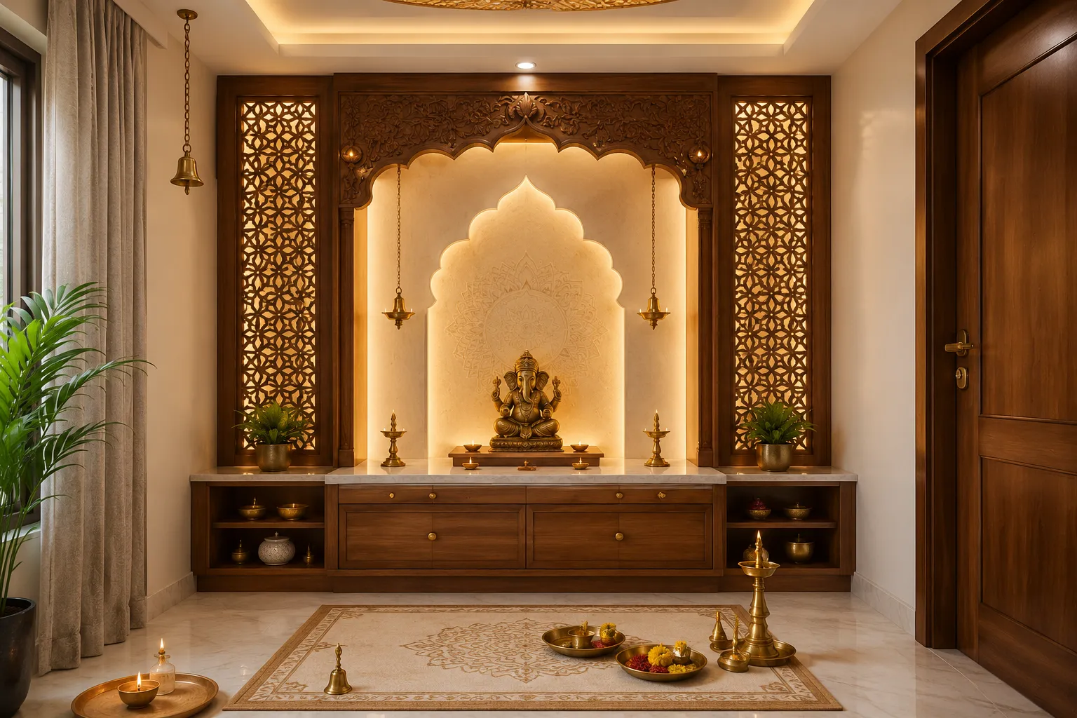 Best Puja Room Designing Company in Patna: Create a Peaceful Sacred Space