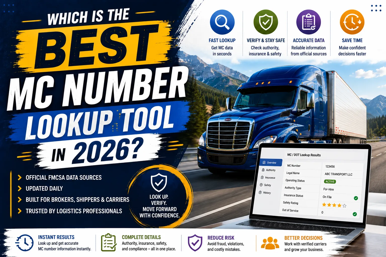 Which Is the Best MC Number Lookup Tool in 2026?