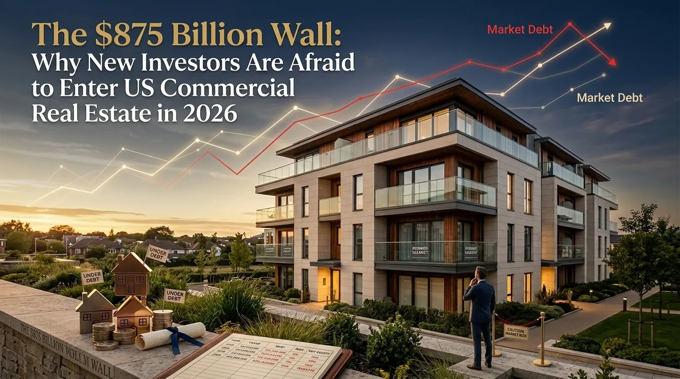 The $875 Billion Wall: Why New Investors Are Afraid to Enter US Commercial Real Estate in 2026