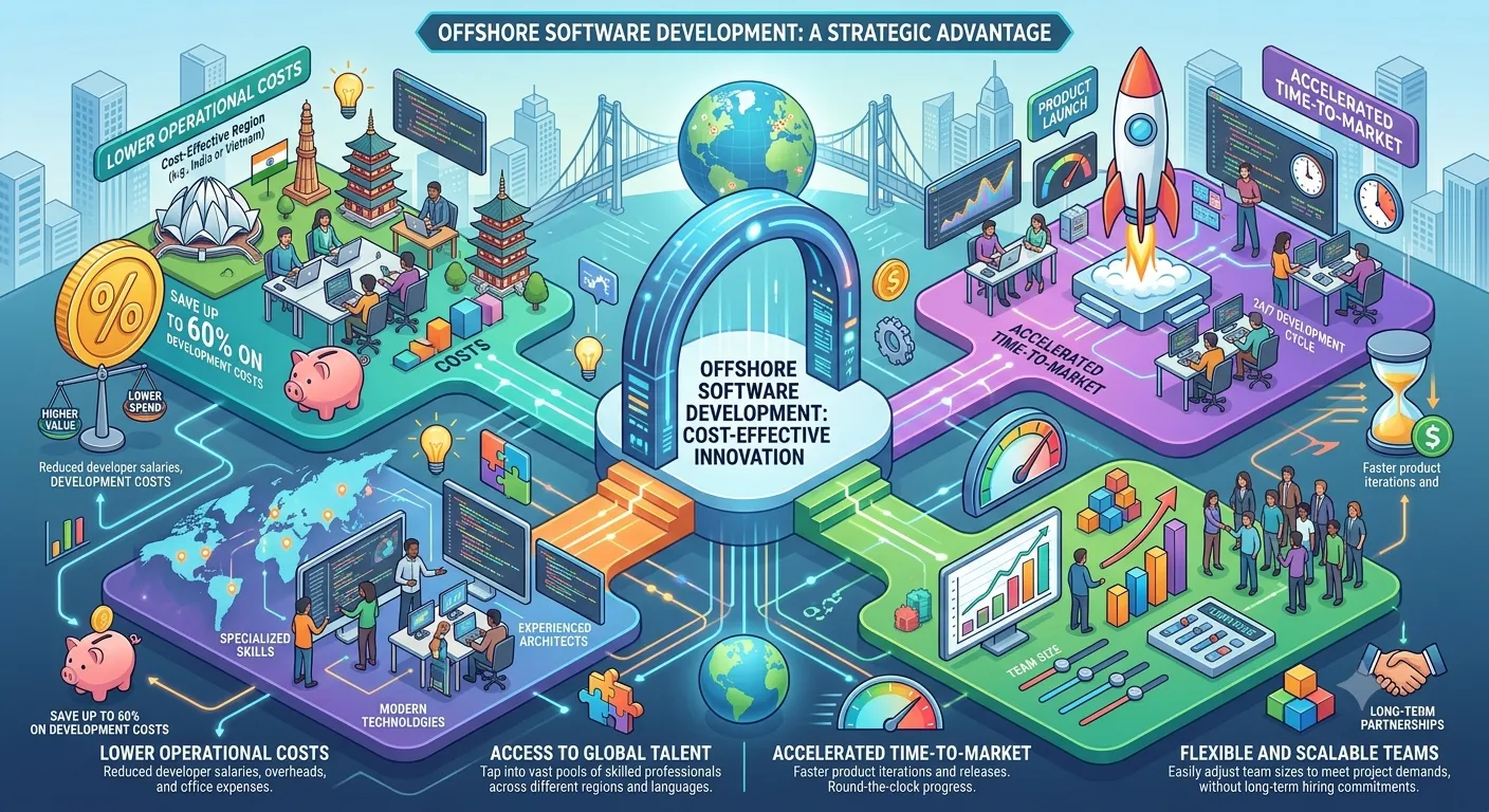 Why Offshore Software Development Is a Smart Choice for Cost-Effective Innovation
