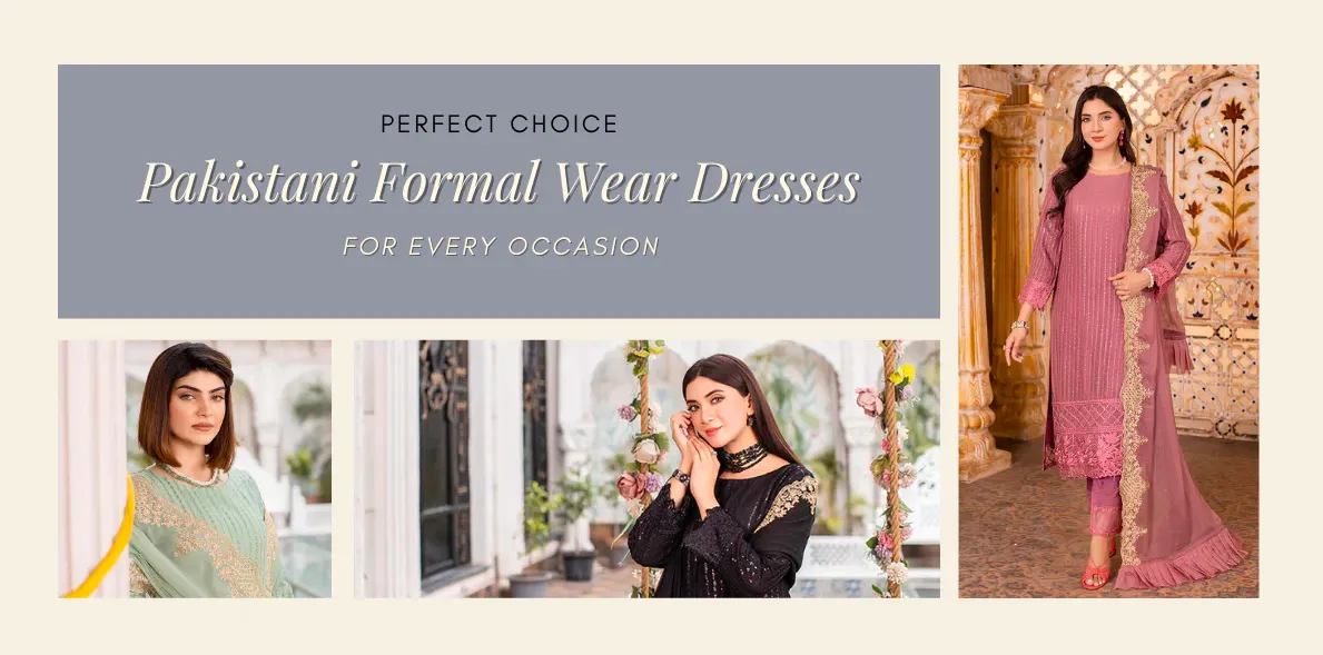 Buy Pakistani Formal Wear at Rang Jah for Elegant Bridal Fashion