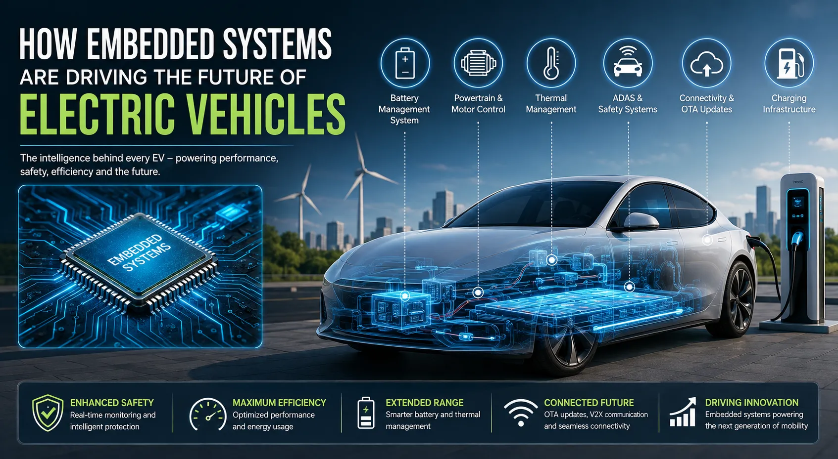 How Embedded Systems Are Driving the Future of Electric Vehicles