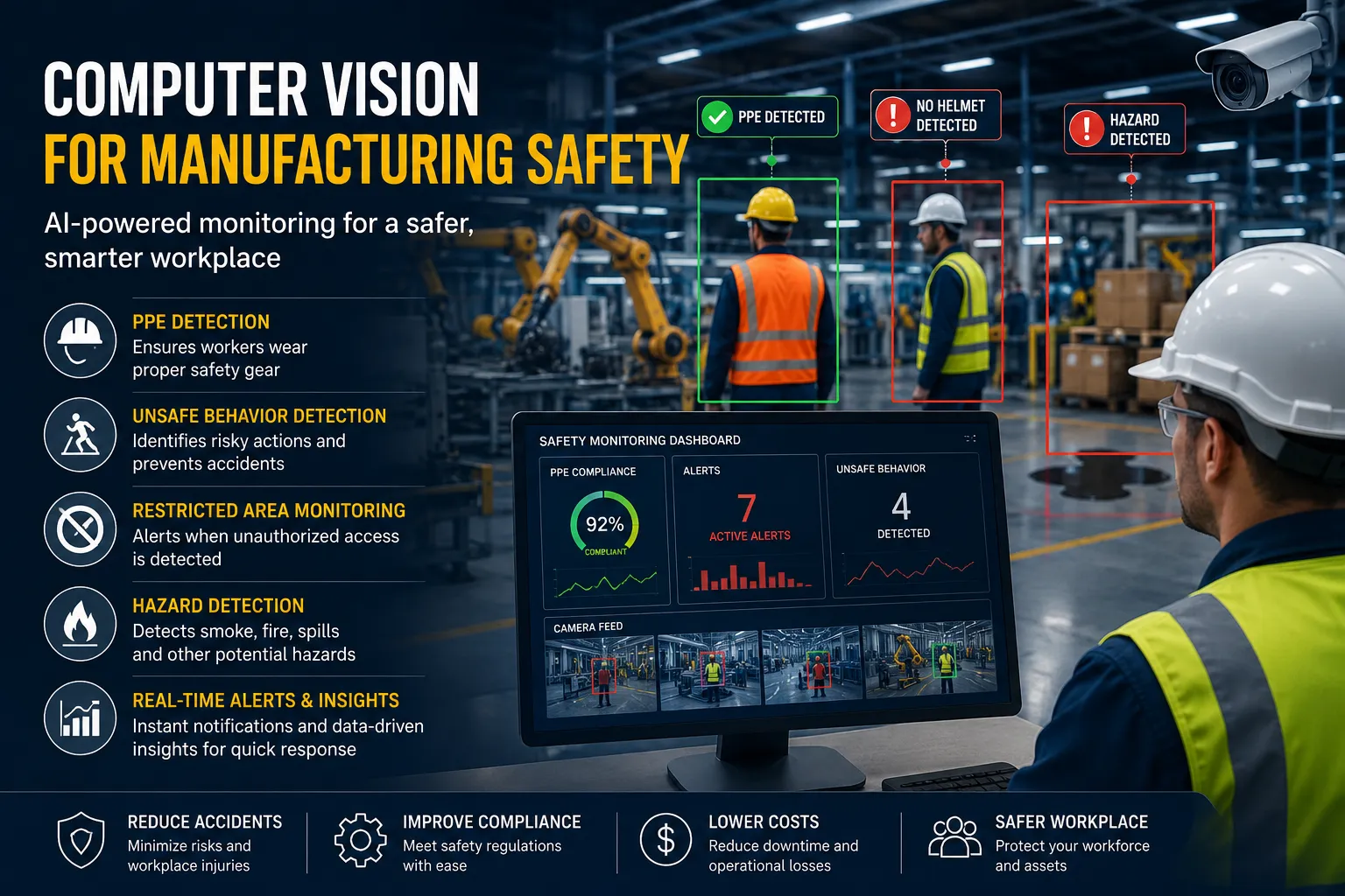 Vision AI Solution: The Future of Workplace Safety in Manufacturing