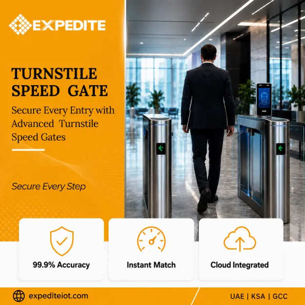 Intelligent Turnstile Speed Gates That Improve Pedestrian Experience in Saudi Arabia