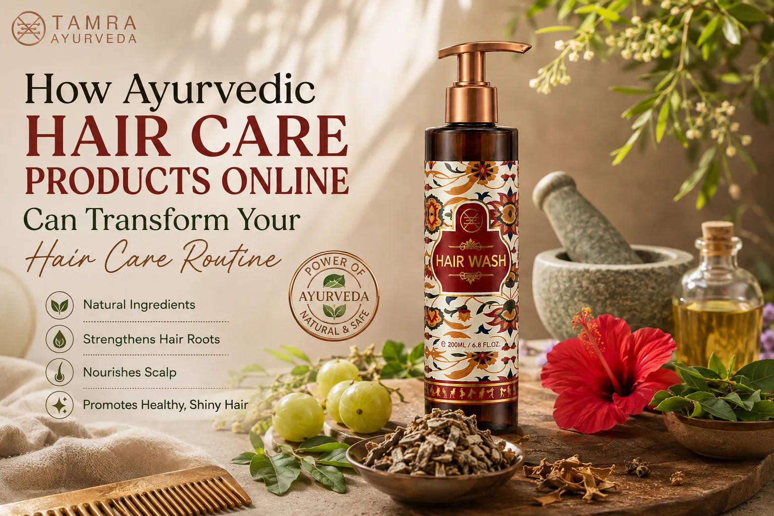 How Ayurvedic Hair Care Products Online Can Transform Your Hair Care Routine