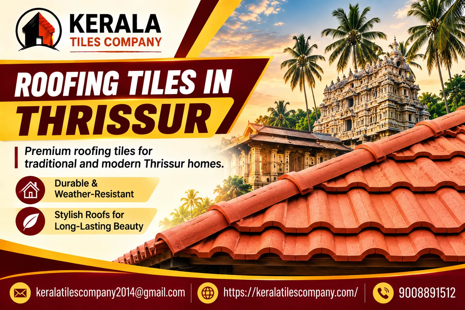 Roofing Tiles in Thrissur